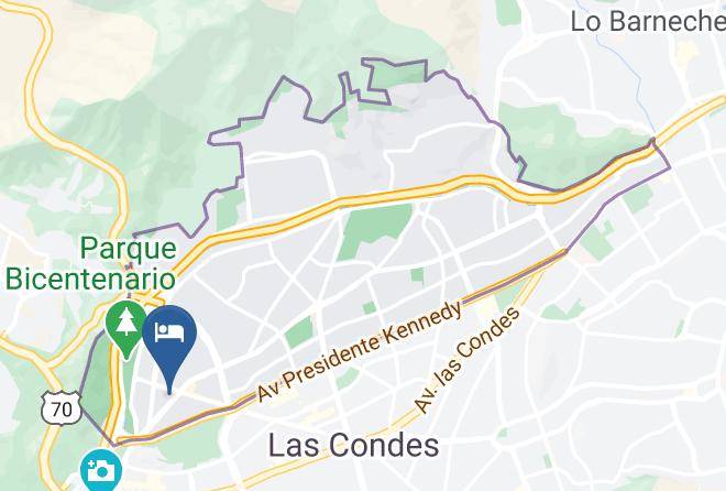 Santiago - Hotel Director Maps