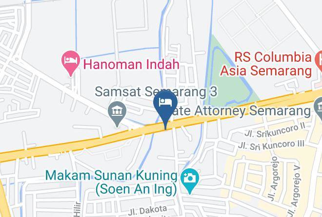 Kota Semarang - Hotel Dirgantara Maps