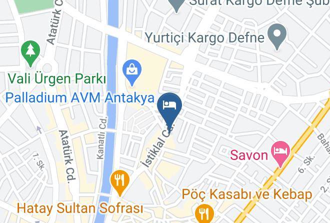 Antakya - Hotel Divan Maps