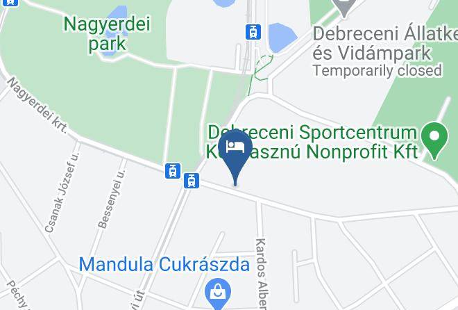 Debrecen - Hotel Divinus Maps