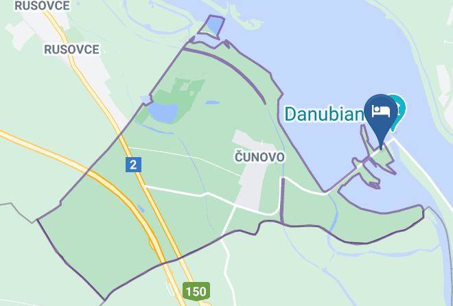 Cunovo - Hotel Divoka Voda Maps