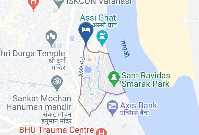 Varanasi - Hotel Divya Maps