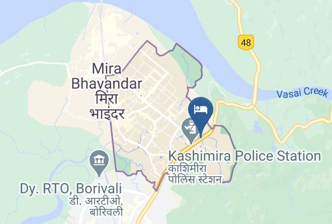 Mira Bhayander - Hotel Divya Palace Maps