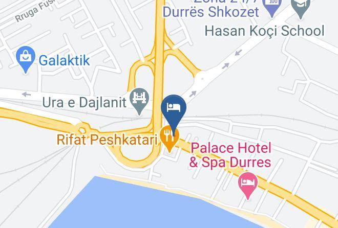 Durres - Hotel Diwejk Maps