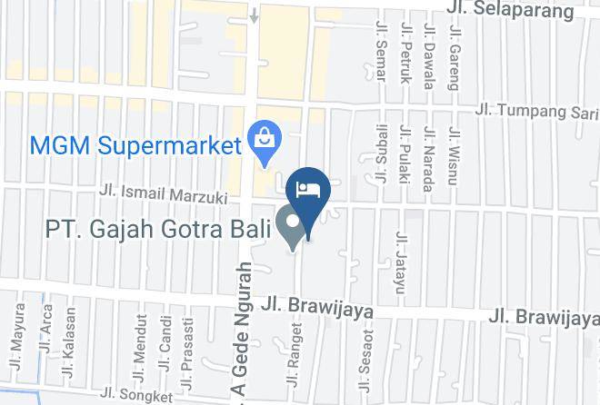 Kota Mataram - Hotel Djembank Maps