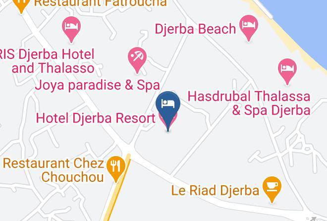 Djerba - Hotel Djerba Resort Maps