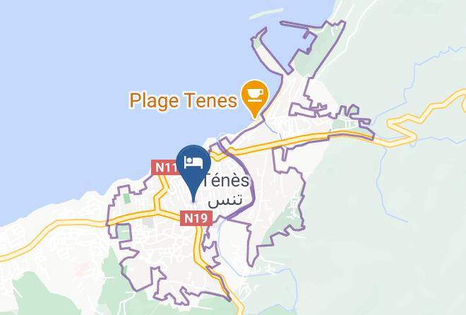 Chlef - Hotel Djhaltia Maps