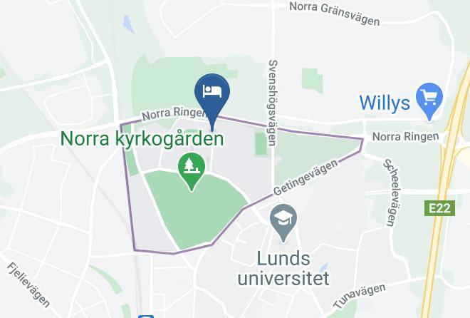 Lund - Hotel Djingis Khan Maps
