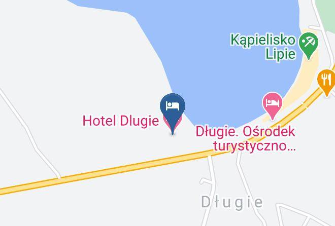 Strzelecko Drezdenecki - Hotel Dlugie Maps