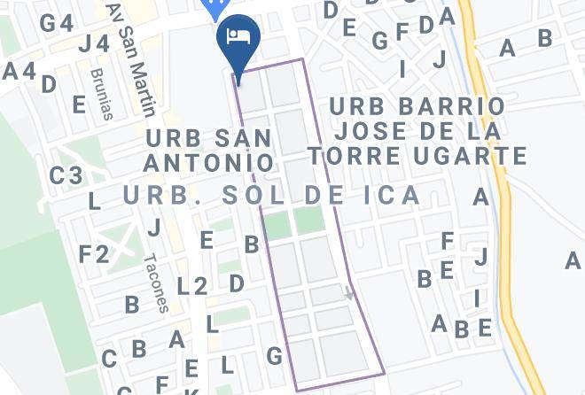 Ica - Hotel Dluren Maps