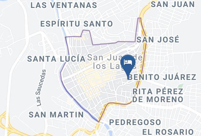San Juan De Los Lagos - Hotel Dluxe And Suites Maps
