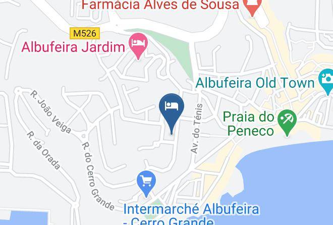 Albufeira - Hotel Do Cerro Maps
