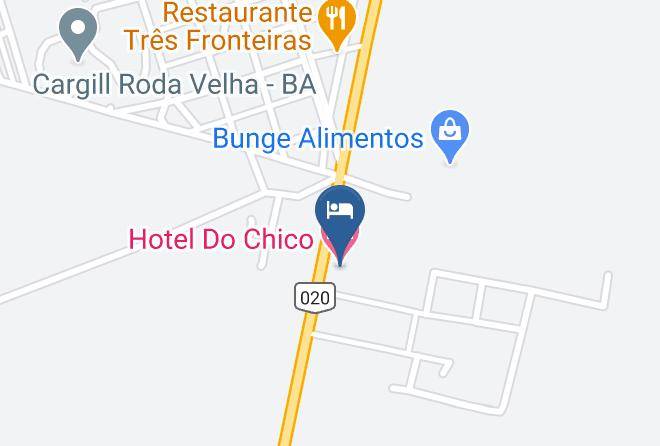 Sao Desiderio - Hotel Do Chico Maps