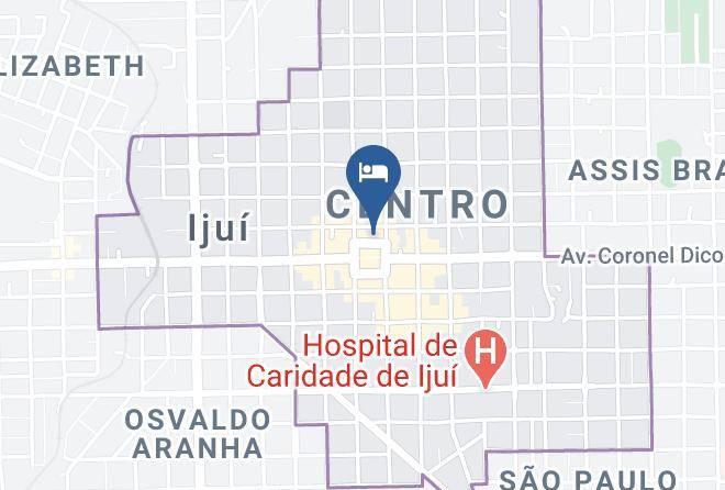 Ijui - Hotel Do Comercio Maps