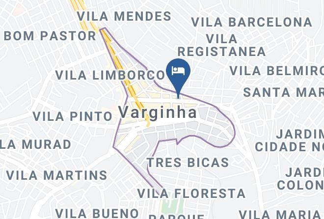 Varginha - Hotel Do Comercio Maps