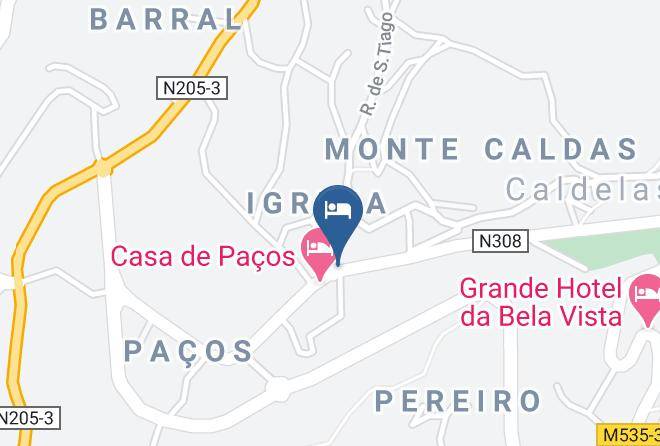 Amares - Hotel Do Eirado Maps