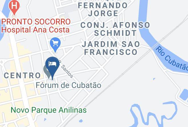 Cubatao - Hotel Do Farol Maps