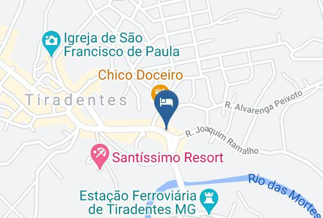 Tiradentes - Hotel Do Hespanhol Maps