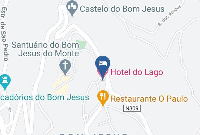 Tenoes - Hotel Do Lago Maps