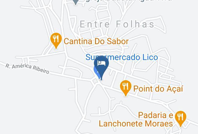 Entre Folhas - Hotel Do Lico Maps