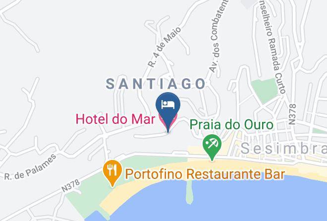 Sesimbra - Hotel Do Mar Maps