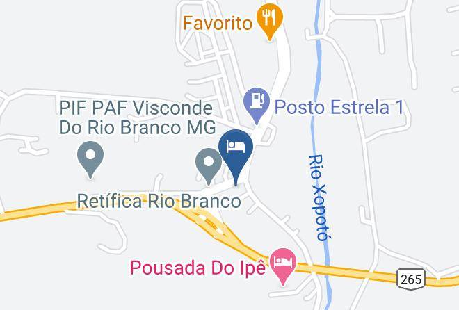 Visconde Do Rio Branco - Hotel Do Marino Maps