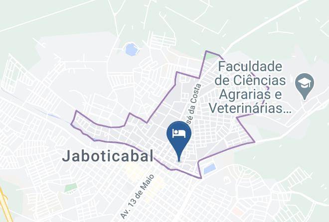 Jaboticabal - Hotel Do Mi Maps