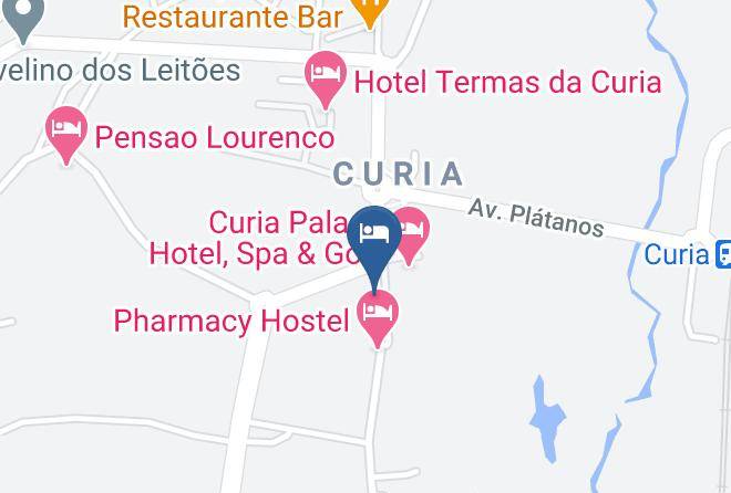 Anadia - Hotel Do Parque Curia Maps