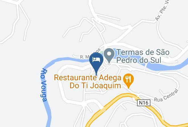 Sao Pedro Do Sul - Hotel Do Parque Health Club & Spa Maps