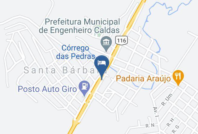 Engenheiro Caldas - Hotel Do Pimenta Maps