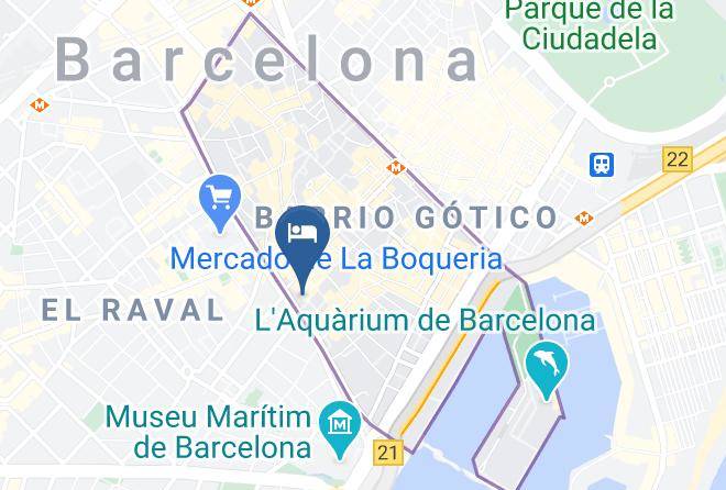 Barcelona - Hotel Do Placa Reial Maps