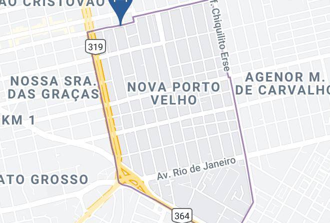 Porto Velho - Hotel Do Porto Maps