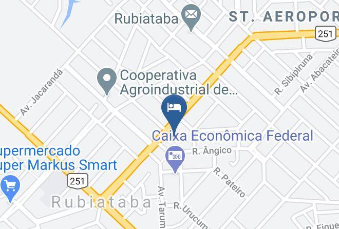 Rubiataba - Hotel Do Quarta Feira Maps