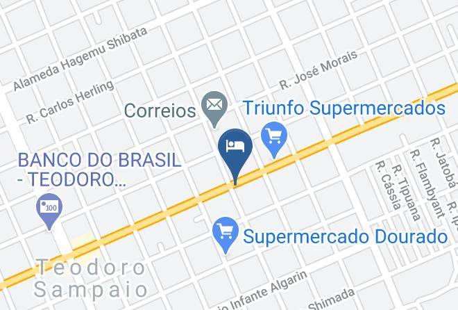 Teodoro Sampaio - Hotel Do Senhor Maps