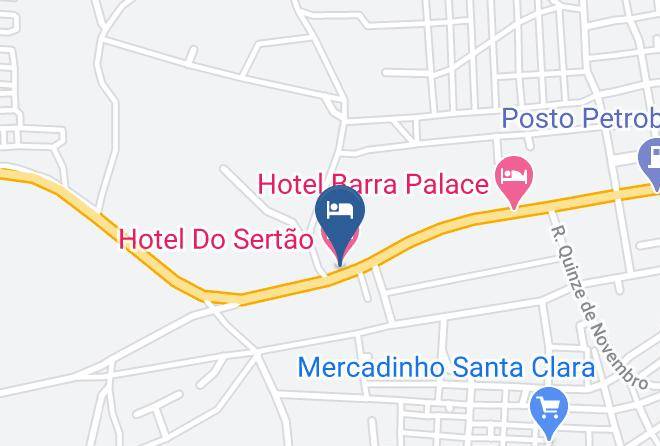 Barra - Hotel Do Sertao Maps