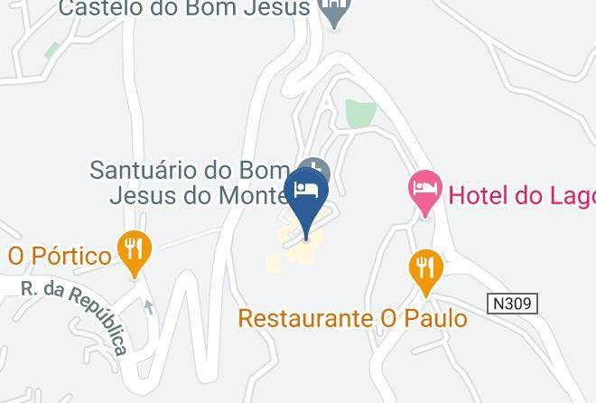 Tenoes - Hotel Do Templo Maps