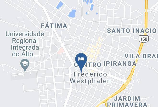 Frederico Westphalen - Hotel Do Tio Ze Maps