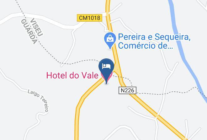 Aguiar Da Beira - Hotel Do Vale Maps