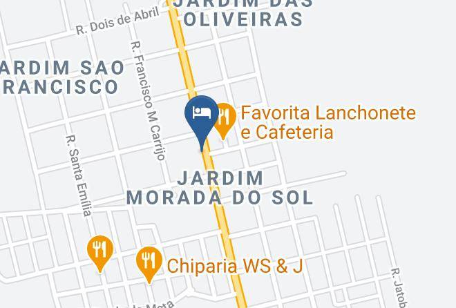 Costa Rica - Hotel Do Viajante Maps