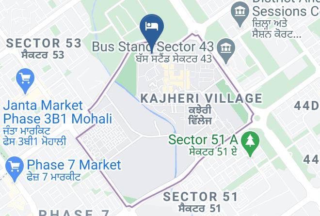 Sector 52 - Hotel Doaba Maps