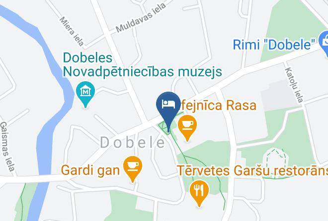 Dobele - Hotel Dobele Maps