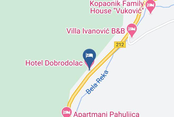 Rasinski - Hotel Dobrodolac Maps