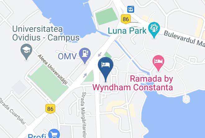 Constanta - Hotel Dobrogea Maps