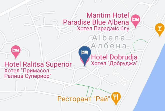 Balchik - Hotel Dobrudja Maps