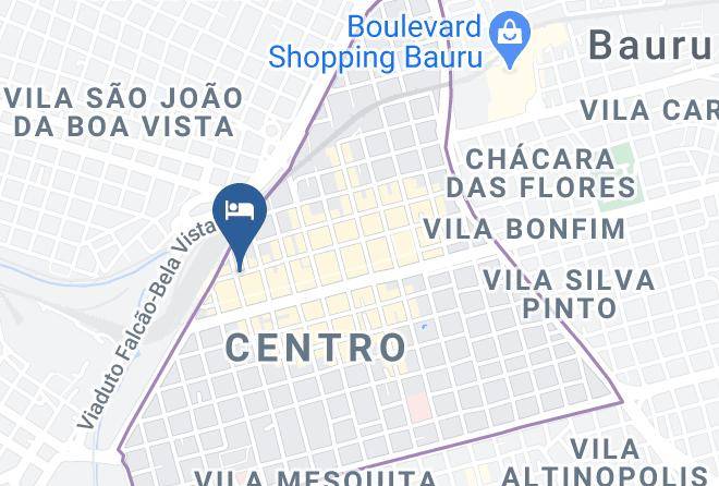 Bauru - Hotel Doca Maps