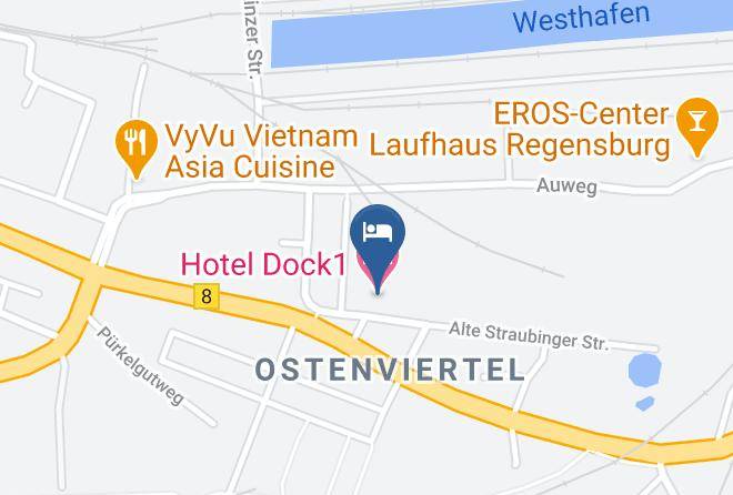 Regensburg - Hotel Dock1 Maps