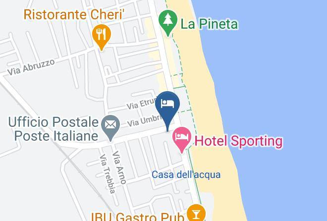 Teramo - Hotel Doge Maps