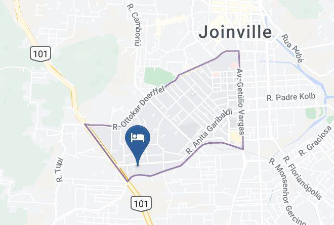 Joinville - Hotel Dois H Maps