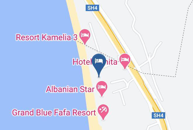 Kavaje - Hotel Dolce Vita Maps