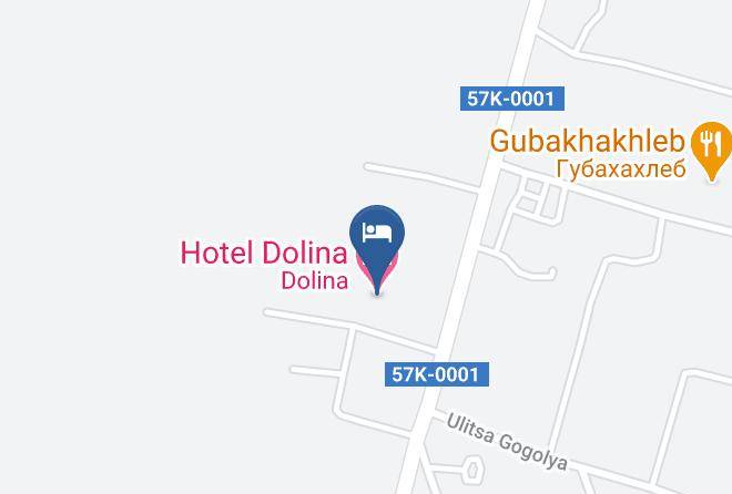 Hotel Dolina Map